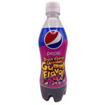 pepsi black cherry gummy flavor japan exotic drink 