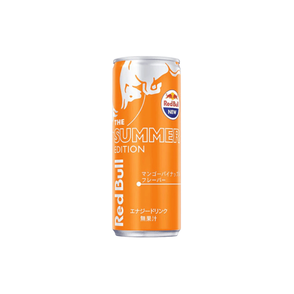 Red Bull Orange Edition Pineapple and Mango Japan