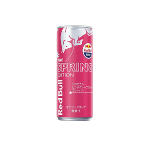 red bull spring edition pink grape fruit from japan