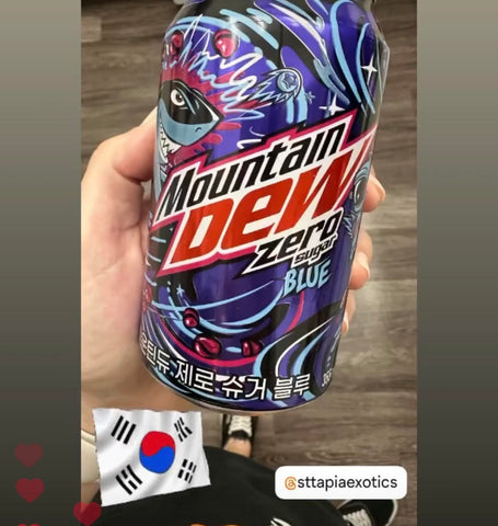 Mountain Dew Blue from Korea Review